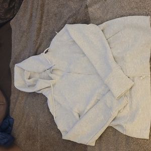 Active life ribbed hoodie